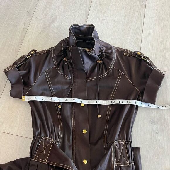 Cache zip up body con dress size 2 - Picture 3 of 9